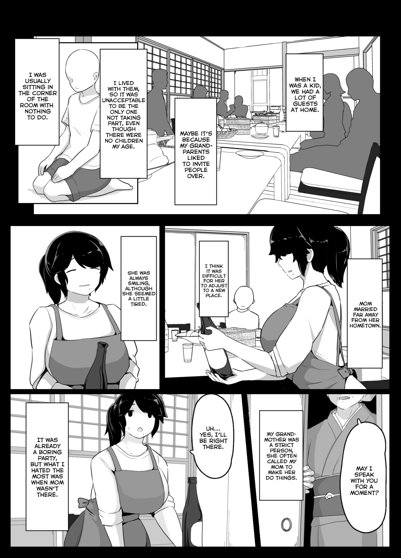 Hentai Manga Comic-Good Night, Mom I-Read-27